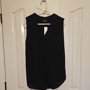 NWT Vici Black Sleeveless Blouse